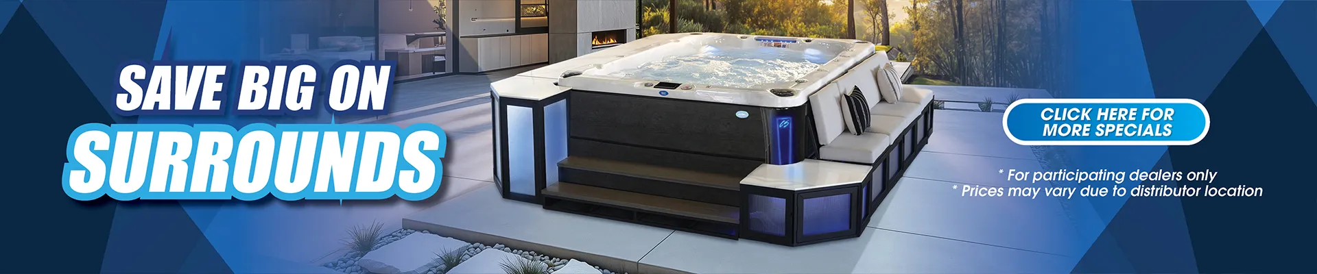Calspas hot tub being used in a family setting - Prescott